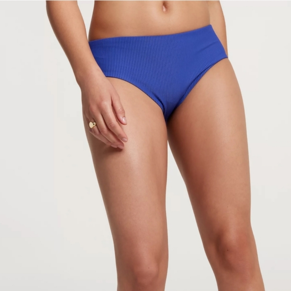 CALIA By Carrie Underwood Women's Mid Rise Ribbed Swim Bottoms-Size XL *NWOT*